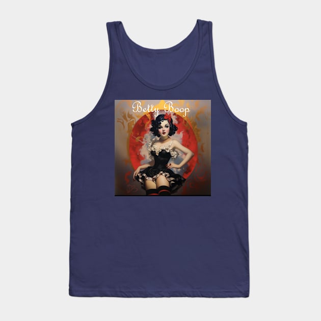 Betty Boop 2020's Tank Top by Time Travelers Nostalgia